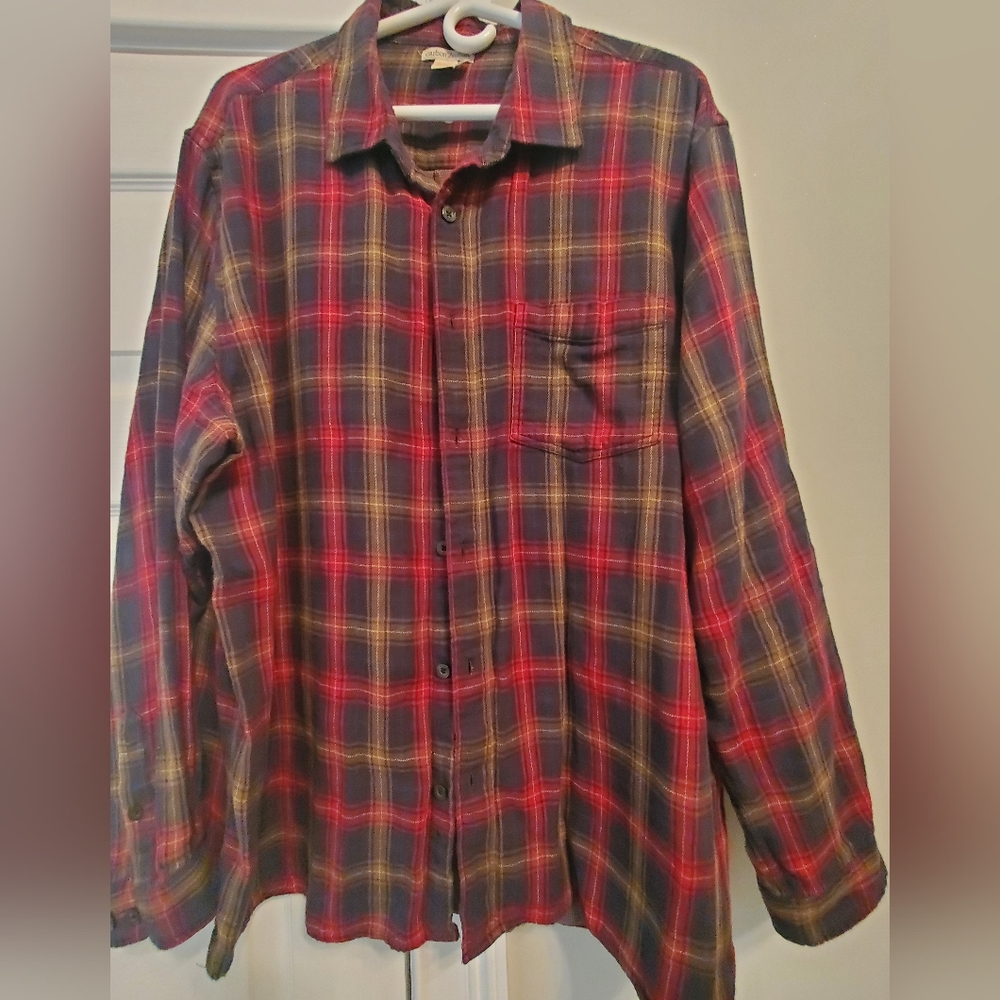 Mens plaid flannel
